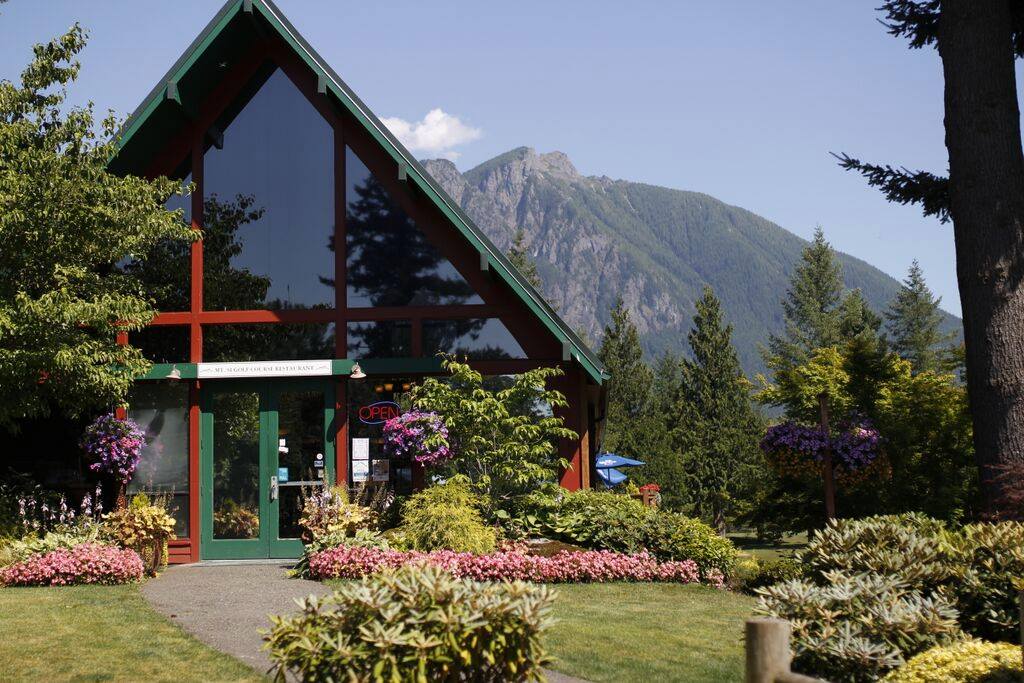 Clubhouse entrance